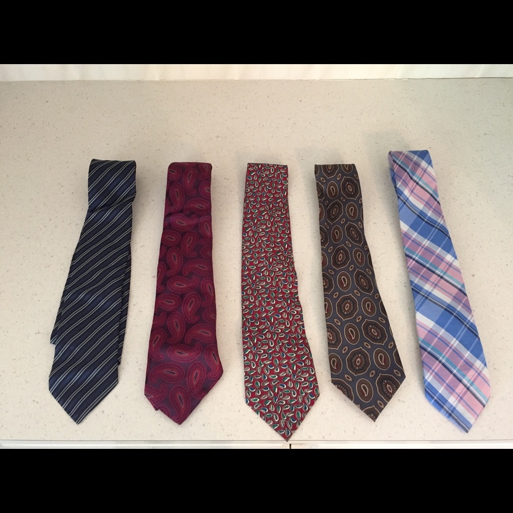 Christian Dior & Hugo Boss & Nautica Ties
